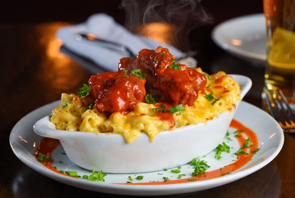 Buffalo Chicken Mac and Cheese